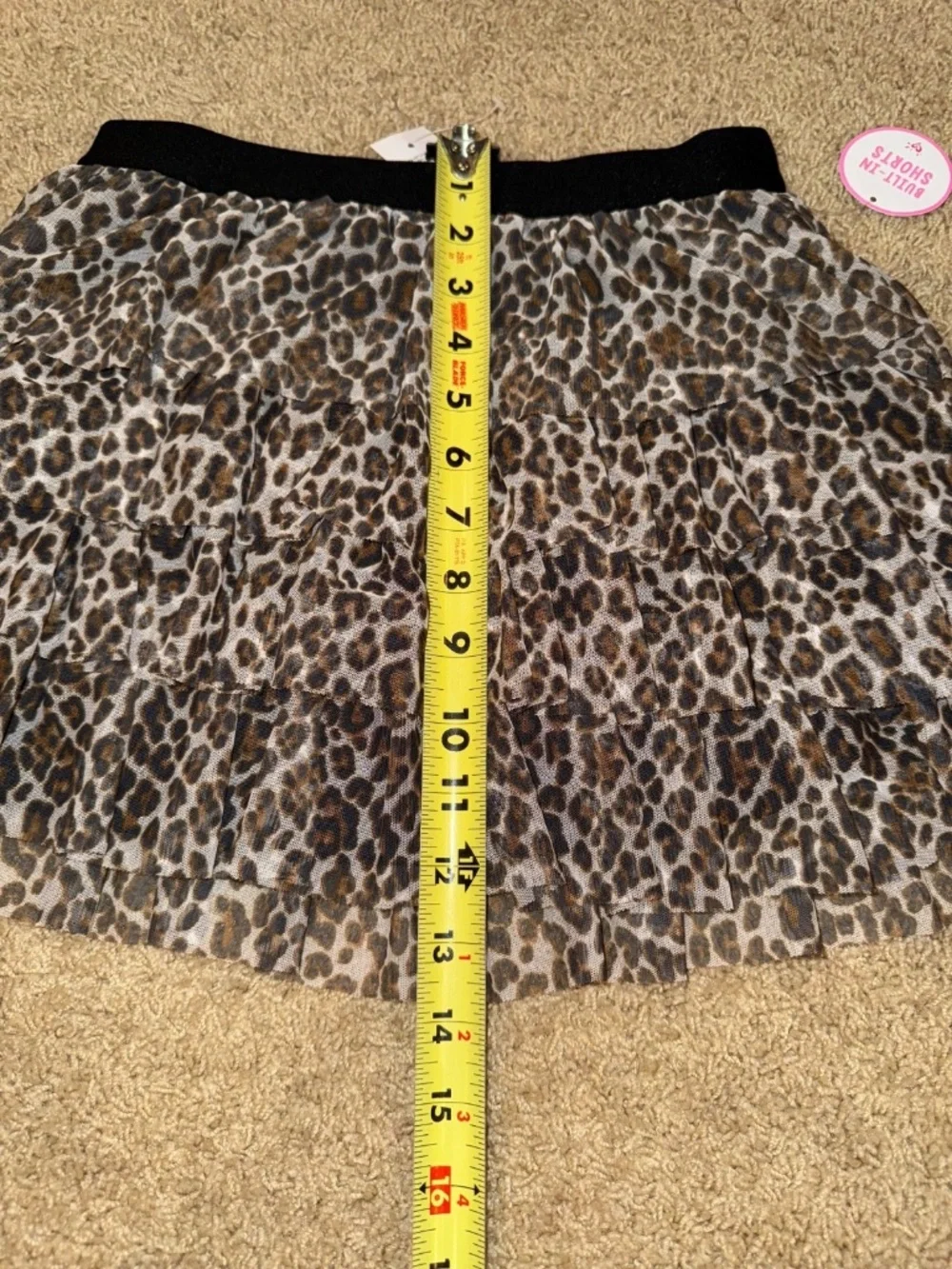 Justice Always Fierce Cat Tee & Leopard Skort NWT Outfit Set